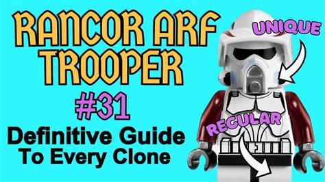 The Rancor Battalion Arf Trooper A Definitive Guide Know Your Lego