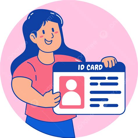 รูปผู้หญิงแสดงบัตรประชาชน Png บัตรประจำตัวประชาชน บัตรประจำตัว