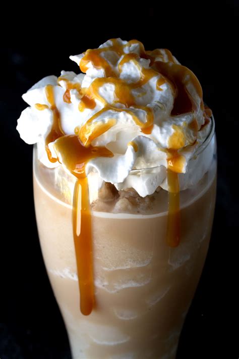 Well, now you do not have to. Homemade Salted Caramel Frappe