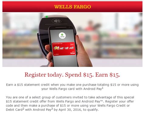 And currently, all of the wells fargo credit cards mentioned below have no annual fee. Spend $15 get $15 with your Wells Fargo Debit or Credit ...