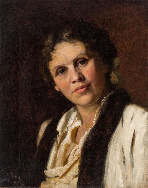 19th Century Russian Artist Circle Of Isaak Levitan 1860 1900 Portrait