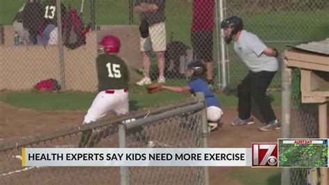 Health Experts Say Children Need More Exercise Youtube