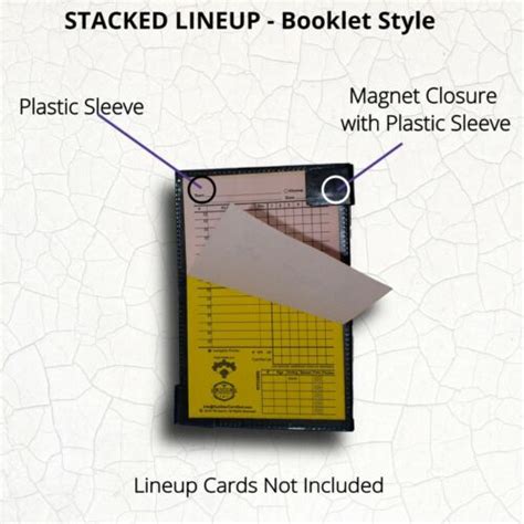Well Reviewed Umpire Lineup Card Holder High Quality Buy More
