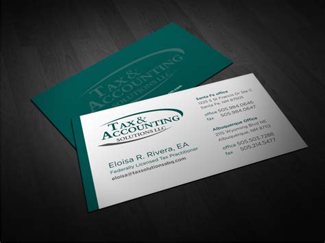 Download free.psd budget accountant business card design source. Modern, Elegant, Accounting Business Card Design for a Company by Atvento Graphics | Design #2330101