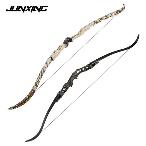 Inches 60lbs Recurve Takedown Black Camo Right Hand User Archery