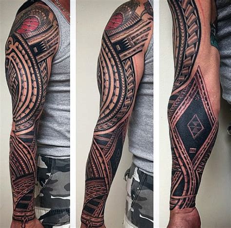 Samoan Sleeve Tattoo Ideas Kulturaupice