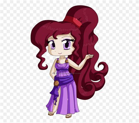 Disney Chibi Meg From Hercules Chibi Graphics Person Hd Png Download