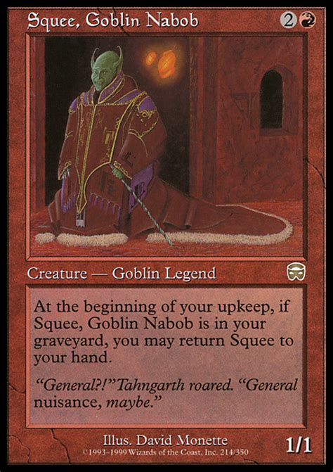 Squee, Goblin Nabob of MMQ $10.05 |$392.95