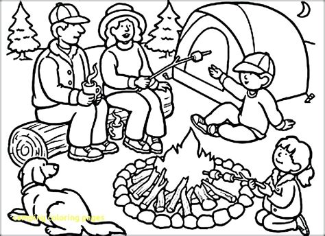 May 14, 2021 · free summer coloring pages to download choose from pictures of children swimming, snorkeling, building sandcastles at the beach, cooling off in the pool, eating picnics, summer camp activities like canoeing and sailing, and sitting around the campfire toasting marshmallows! Camping Coloring Pages at GetColorings.com | Free ...