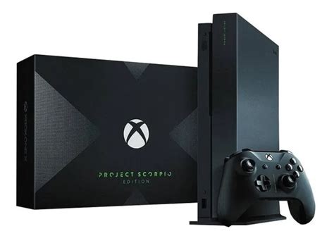 Microsoft Xbox One X 1tb Project Scorpio Edition Negro Mercadolibre