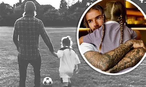 Harper Beckham Wows Fans With Incredible Football Skills Daily Mail