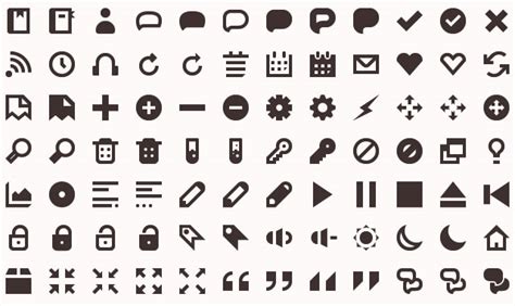 14 White Icon Set Images White Font Awesome Icons Black And White