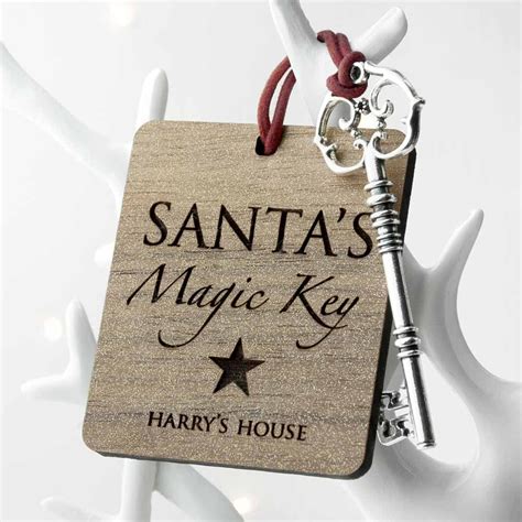 Personalised Santas Magic Key Santas Magic Key Personalized Santa