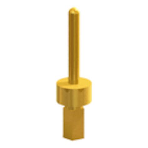 Hardware Specialty Keystone Press Fit Micro Pin L Brass Gold Plating