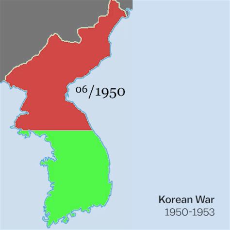 70 Maps That Explain America Korean War War Map