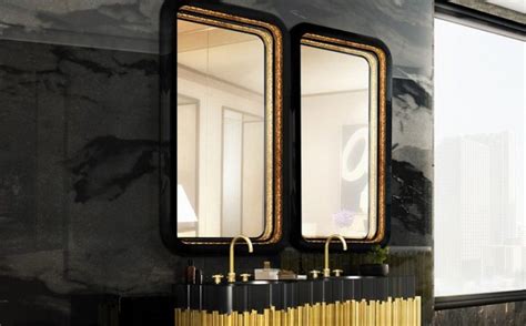 Be Inspired By Unique Bathroom Ideas Featuring Statement Mirrors
