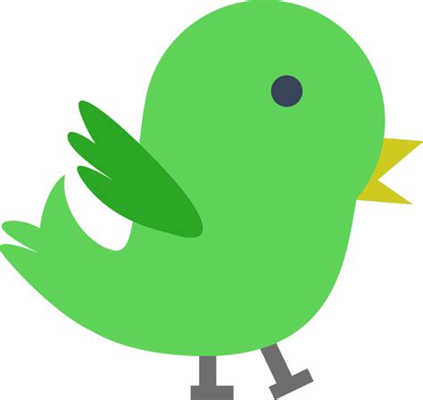 Bird Green Clip Art Transparent Bird Cliparts Png Download 900851