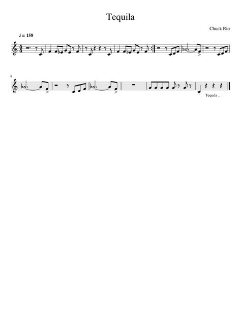 Tequila Sheet Music For Clarinet Download Free In Pdf Or Midi