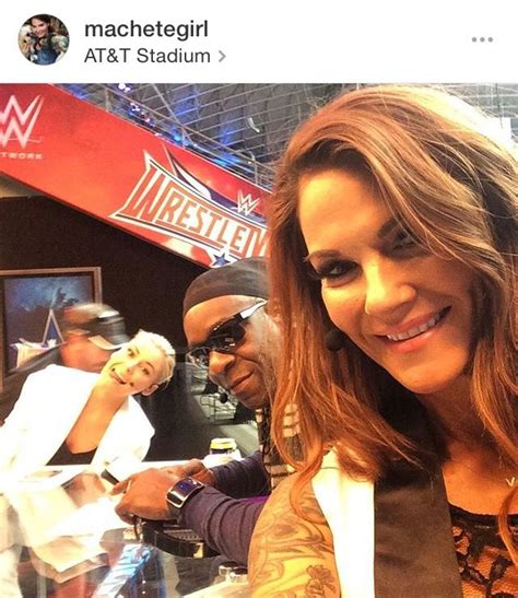 Lita Booker T And Renee Young At Wrestlemania 32 April 3 2016 Female