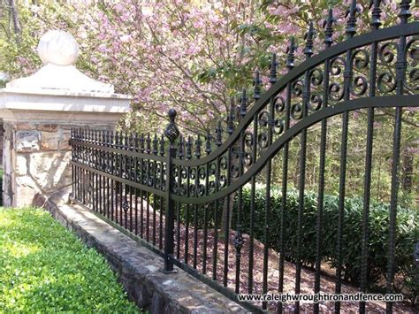 Raleigh Wrought Iron And Fence Co Custom Wrought Iron Fence In Raleigh