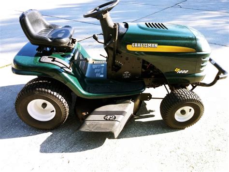 Craftsman Lt Riding Lawn Mower For Sale Ronmowers