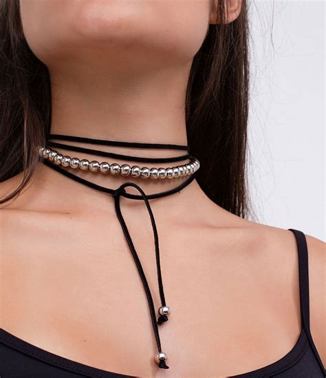 【同梱不可】 Necklaces Collar Fashion Necklace Choker Black Cliory For Gi And Women ネックレス、ペンダント
