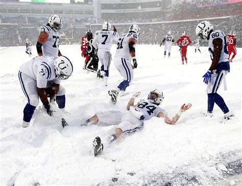 Colts Vs Bills Snow Game Sunday S Historic Snowy Game Is Why Buffalo
