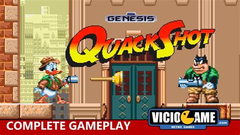 🎮 Quackshot Mega Drive Complete Gameplay Youtube