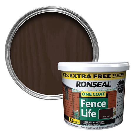 Dark fashion logo mock up psd vector. Ronseal One Coat Dark Oak Matt Shed & Fence Stain 12L ...