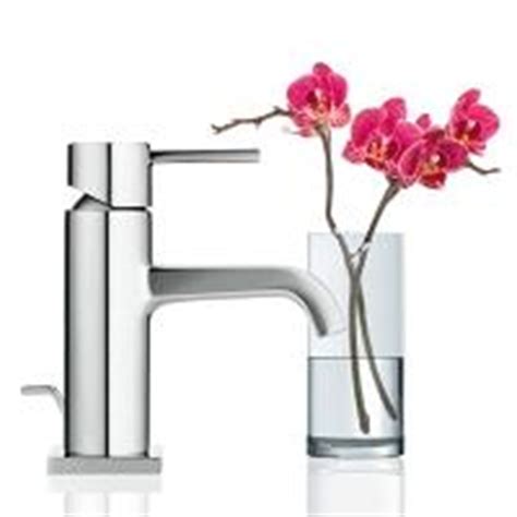 This should be taken into account during the a choice of spout lengths: Allure | Bathroom Faucets | GROHE