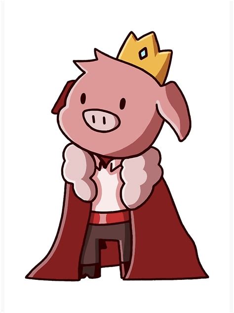 King Pig Technoblade Fanart Pig Mask Jayma Isaiah