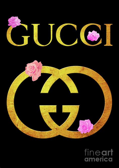 The company engaged in the manufacture of clothing, bags, jewelry, perfumes, and accessories. Gucci Logo - 65 Digital Art by Prar K Arts