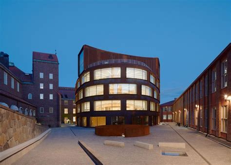 Tham And Videgård Kth New School Of Architecture And Campus Entrance