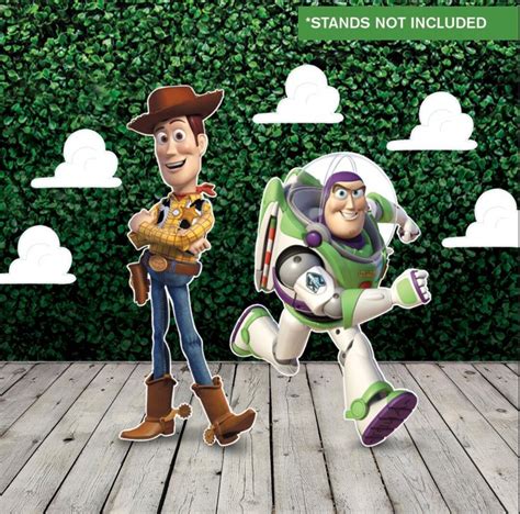 Toy Story Cutouts Toy Story Party Decor Yard Signs Woody And Buzz