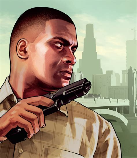 Игровой арт Grand Theft Auto V Gta Riotpixels