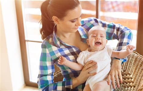 Young Mother Taking Care Of Baby At Home Stock Photo 03 Free Download