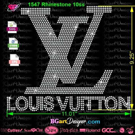 Louis Vuitton Vinyl Painting Stencil Font