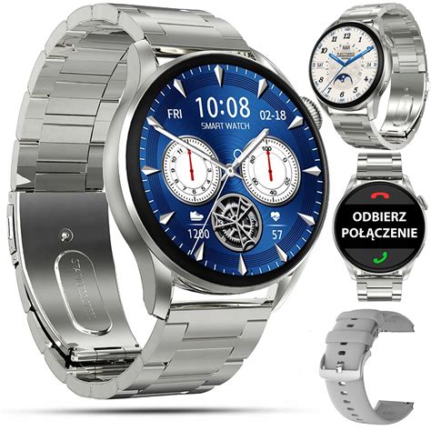 Zegarek Smartwatch 3 Pulsometr Ekg Rozmowy Polski 11159692175 Allegropl