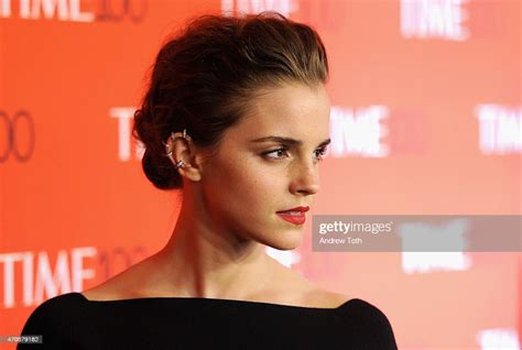 Actress Emma Watson Attends The 2015 Time 100 Gala At Frederick P