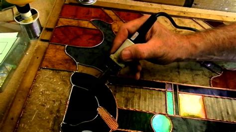 Stained Glass Soldering Bob Sima 001a Youtube