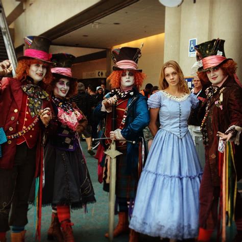Disney Alice In Wonderland Cosplay San Diego Comicon 2013 Cosplay