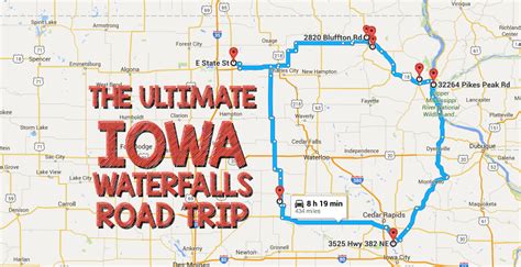The Ultimate Iowa Waterfalls Road Trip