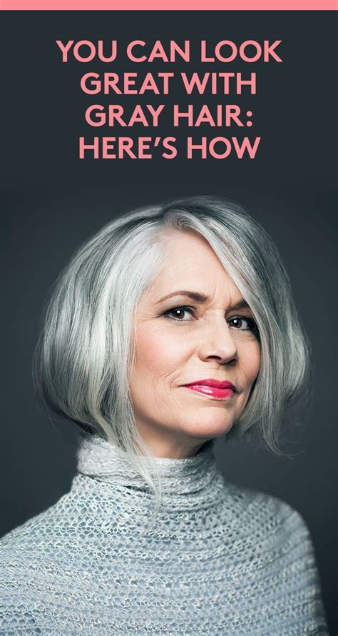 How To Go Gray Gracefully Grey Hair Care Transition To Gray Hair