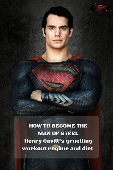 Batman V Superman Henry Cavills Insane Workout Regime Revealed How