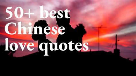40 Best Chinese Love Quotes