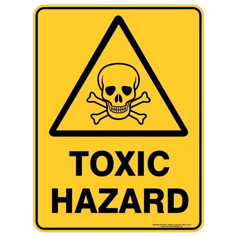 Warning Signs TOXIC HAZARD EBay