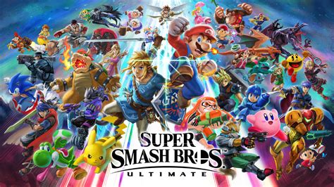 Download Wallpaper 1600x900 E3 2018 Super Smash Bros Ultimate