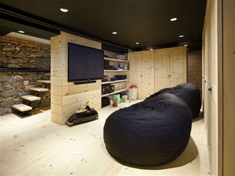 @krissybbblonde create this beuituful ceiling using ceilume's black stratford. Basement Playroom - Contemporary - basement