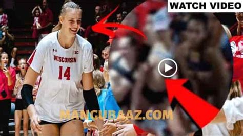 Uw Wisconsin Volleyball Girls Video Laura Schumacher Video Viral On Twitter And Reddit