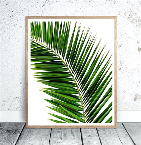 This textured wood leaf made of mdf construction has white and natural wood finishes. 2020 Latest Palm Leaf Wall Decor